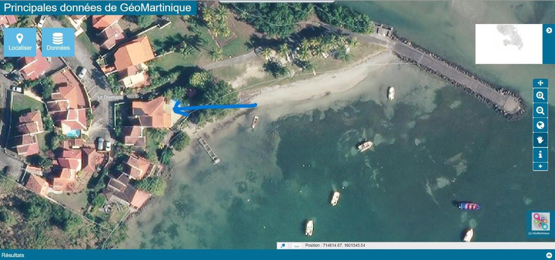 45 Villa La Cherry Bord De Mer Le Diamant Buitenkant foto