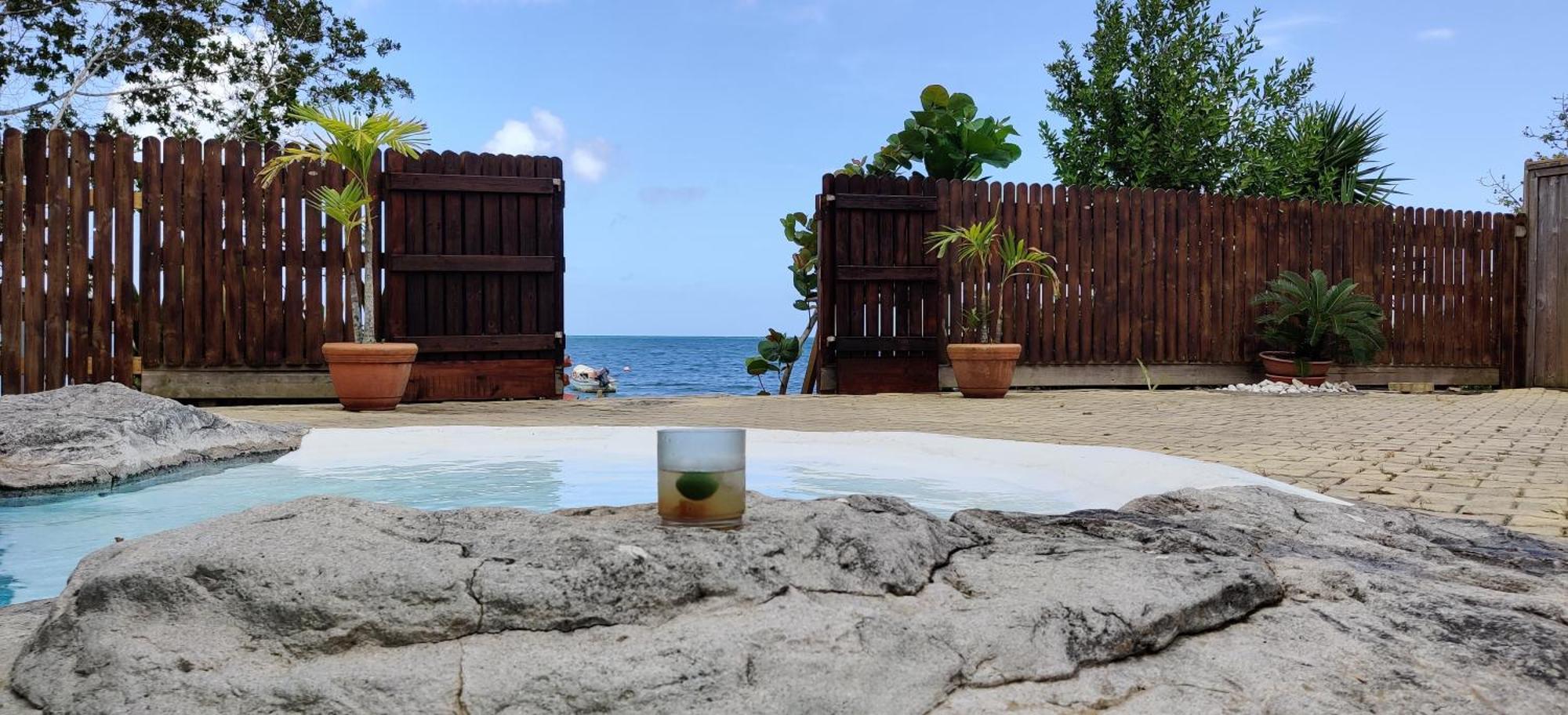 45 Villa La Cherry Bord De Mer Le Diamant Buitenkant foto